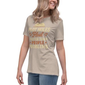 Plot Holes Heal People Problems T-Shirt